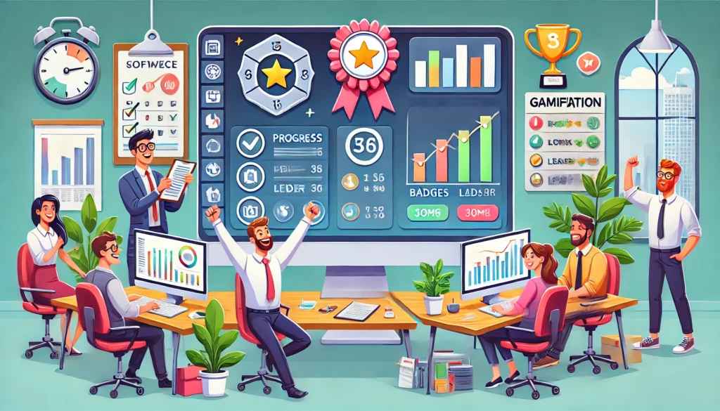 Gamificación en Software Empresarial: Aumentando el Engagement y la Productividad 1 Gamificacion en Software Empresarial Aumentando el Engagement y la Productividad 2